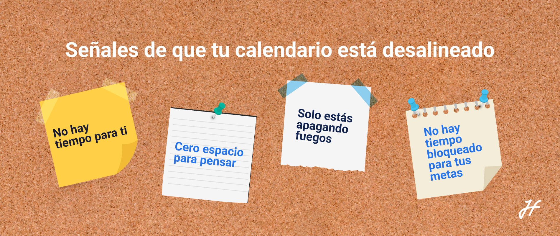 Señales que tu calendario está desalineado